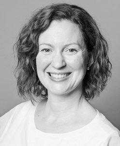 Clare Dillon Black and White headshot