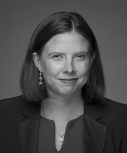 Susan Hayes Culleton black and white headshot