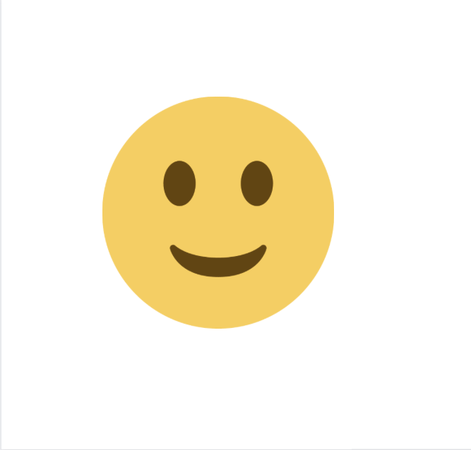 Boost A smiling-face emoji in yellow 